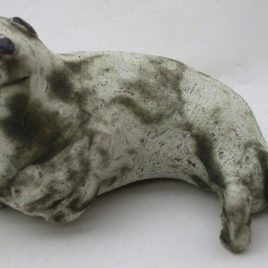grey seal, ceramic seal, seal pup, jane adams ceramics, stoneware, studio pottery,