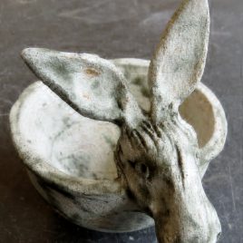 bowl, donkey head, handmade, studio ceramics, jane adams, cornwall