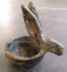 bowl, ceramic hares. hare bowl, pottery hares, handmade ceramic bowls, hare shaped bowl, pottery hares, jane adams ceramics, cornwall, stoneware hare bowls, stoneware animals